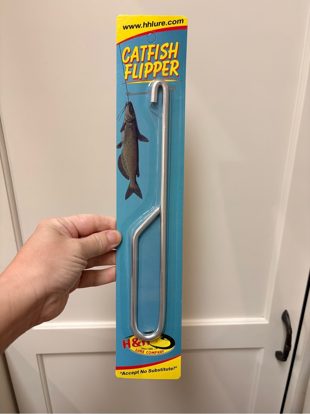 Catfish Flipper Hook Remover - H&H Lure Company - Silver
